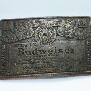 Budweiser Belt Buckle
